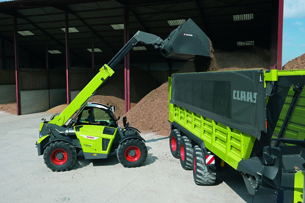 Pics: Check out this new 'Claas' telehandler - courtesy of Liebherr