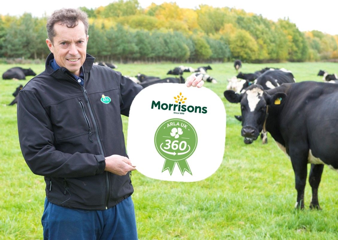 Morrisons joins Arla UK 360 farm standards programme