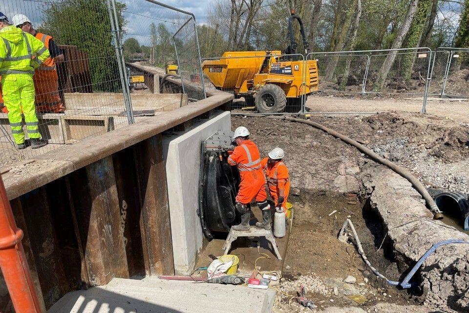 £30m flood defence work completed in Burton-upon-Trent