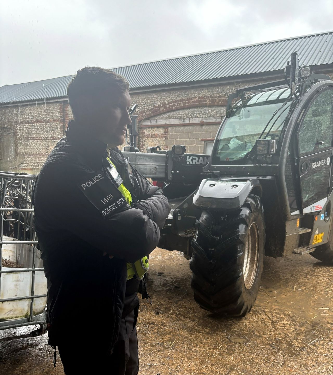 Dorset police return stolen property to farmer