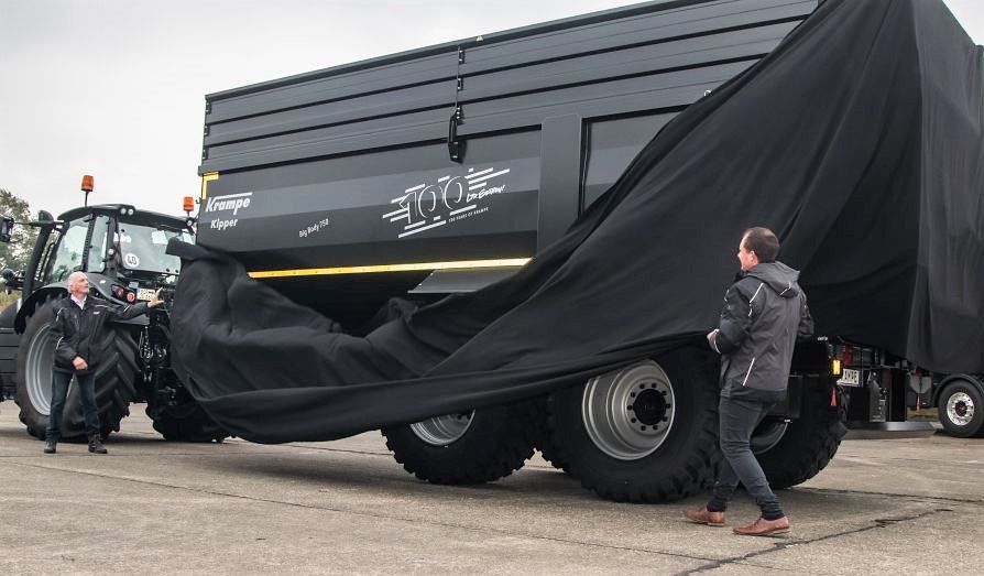 Krampe marks 100 years in business…with ‘special’ half-pipe trailer
