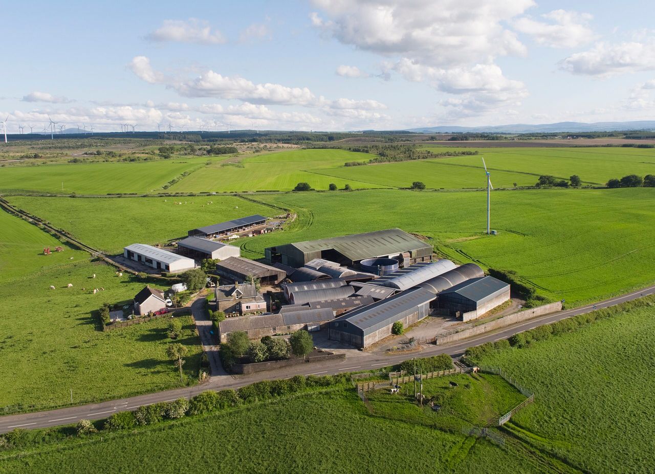 Renowned dairy farm for sale in North Lanarkshire