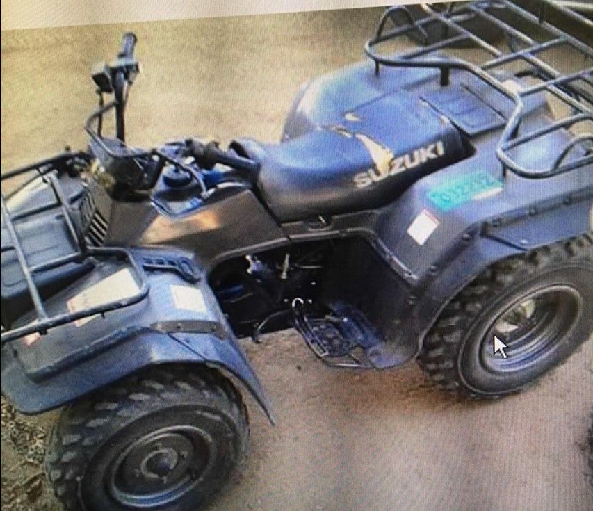Appeal for information issued following theft of quad