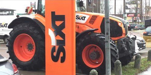 A car rental outlet with a difference: Is this the new face of tractor hire?