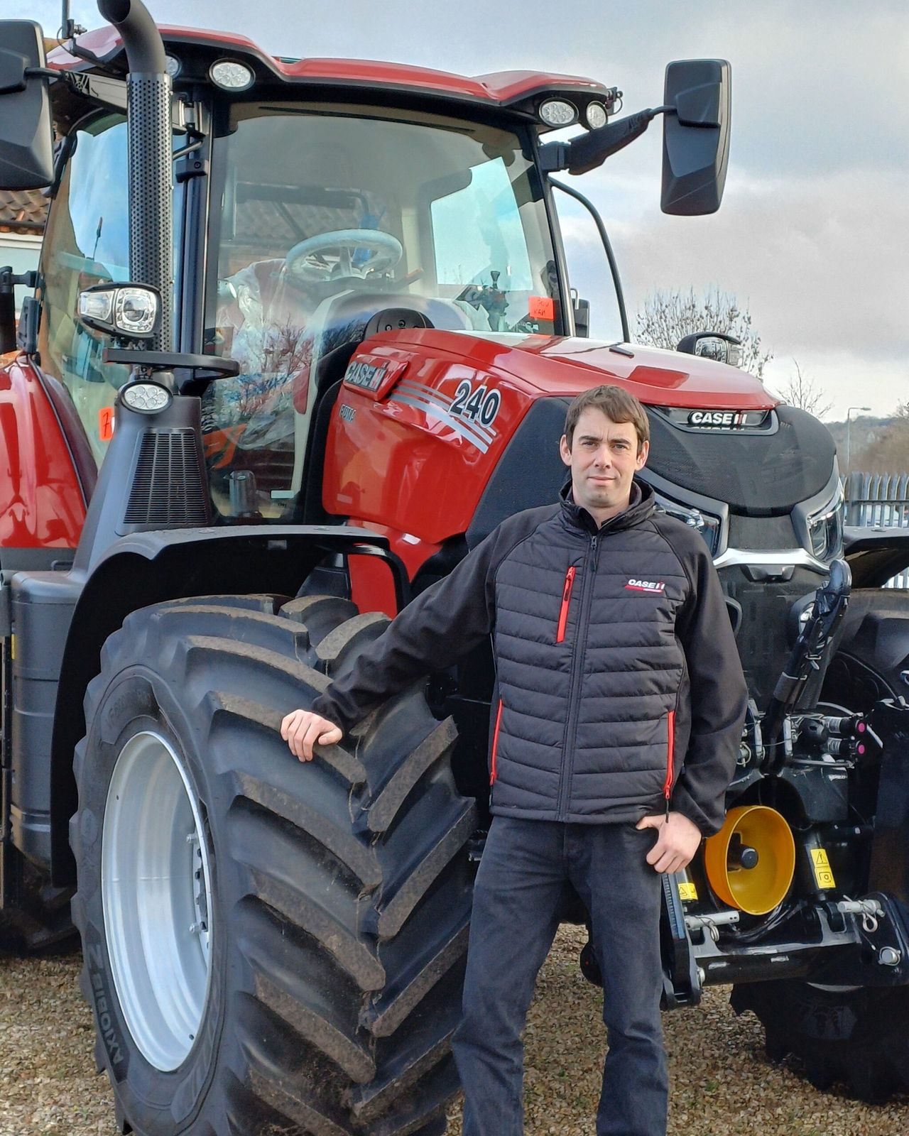 Director of Townson Tractors, Richard Mattinson. Source: Case IH