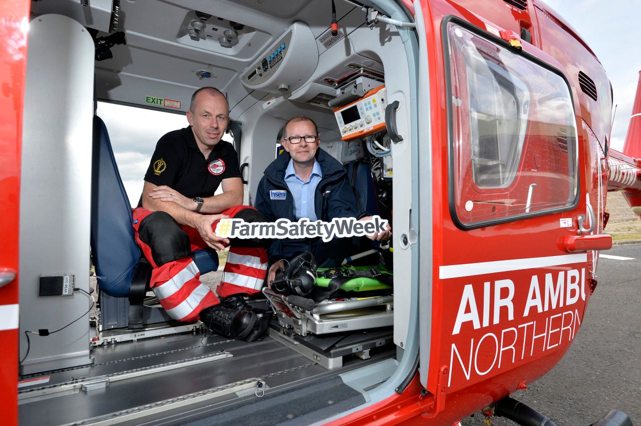 NI’s Air Ambulance soars one year on…but how many rescues were farming related?