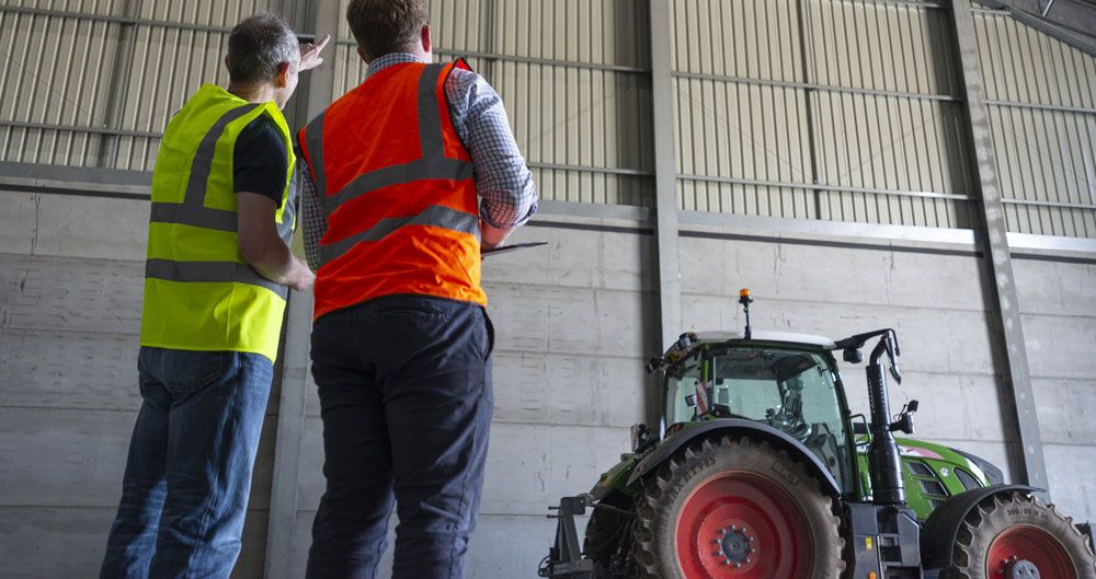 NFU reinforces advice for farmers on working safely at height