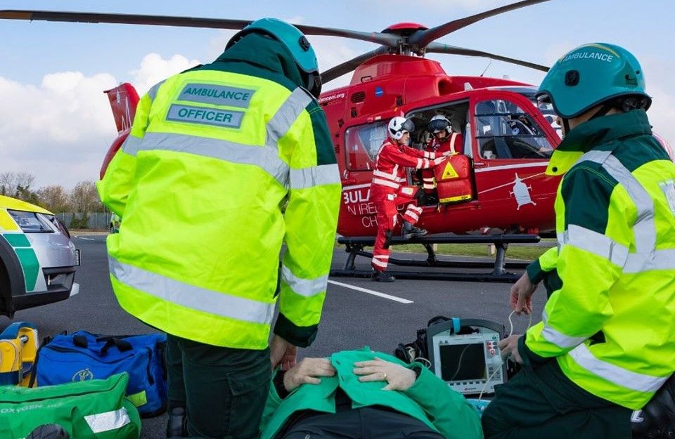 Prisoners’ recycling and horticultural projects raise £5,000 for Air Ambulance NI