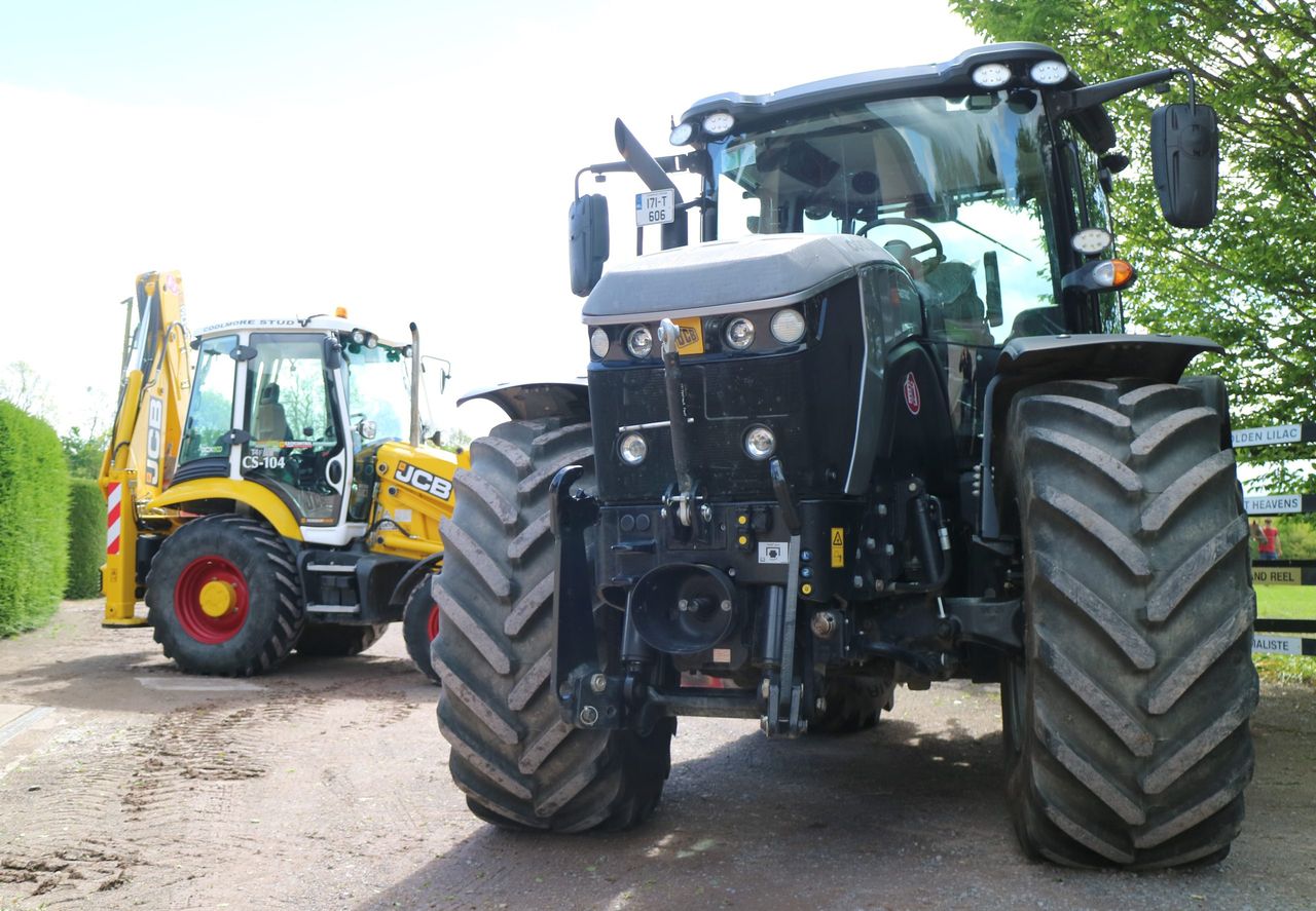 Coolmore adds special, striking JCB 'steeds' to its fleet