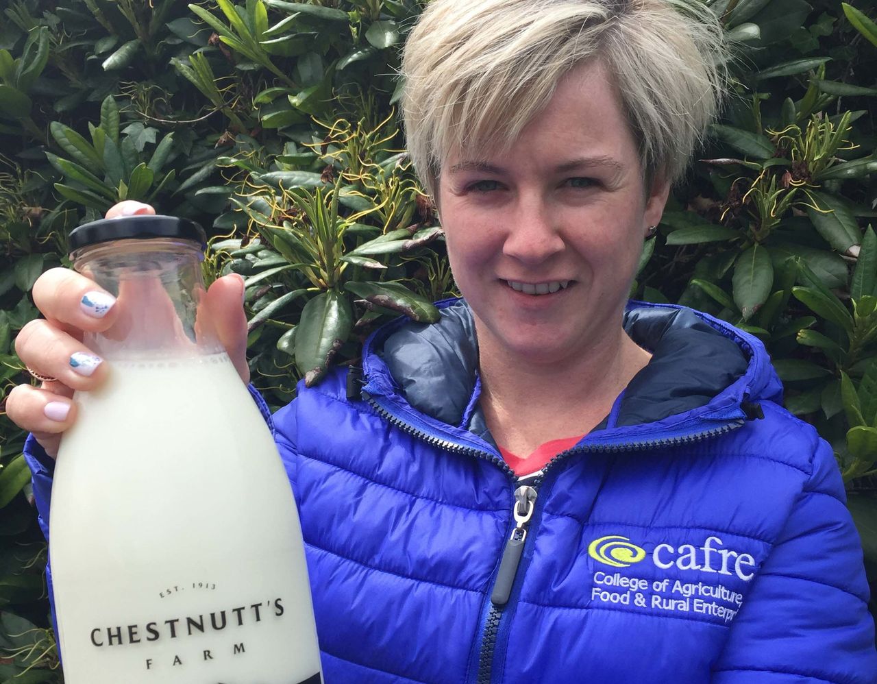 From grass to glass: Selling bottled milk from a vending machine…on the farm