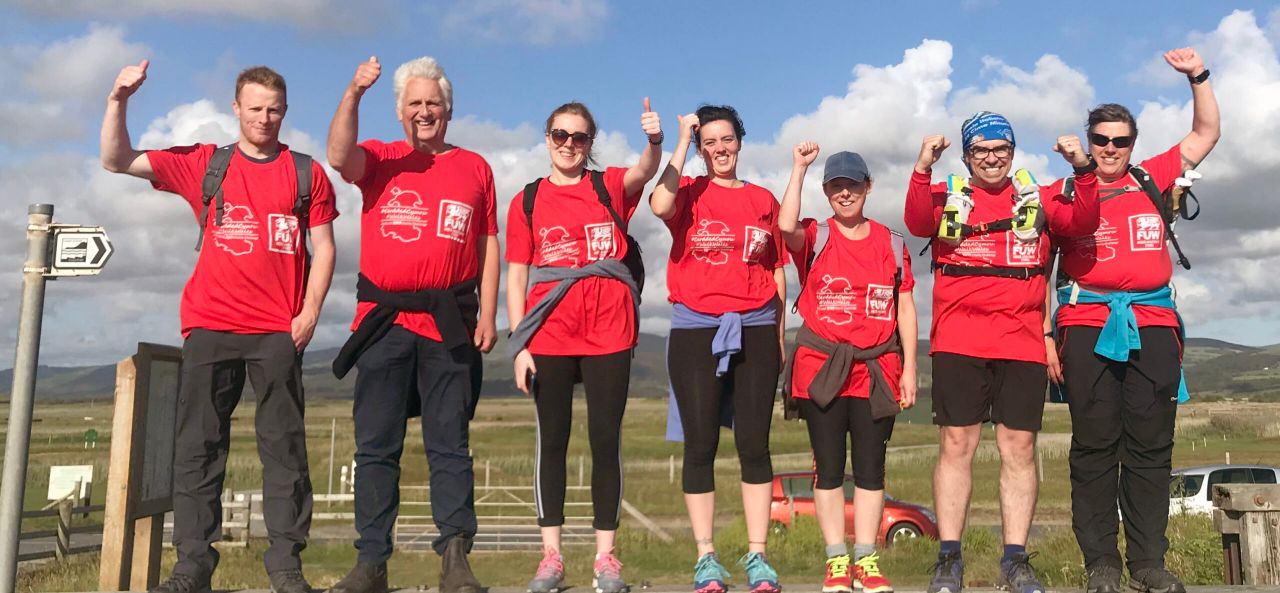 FUW charity walk boosts president’s charity fund to £32,000