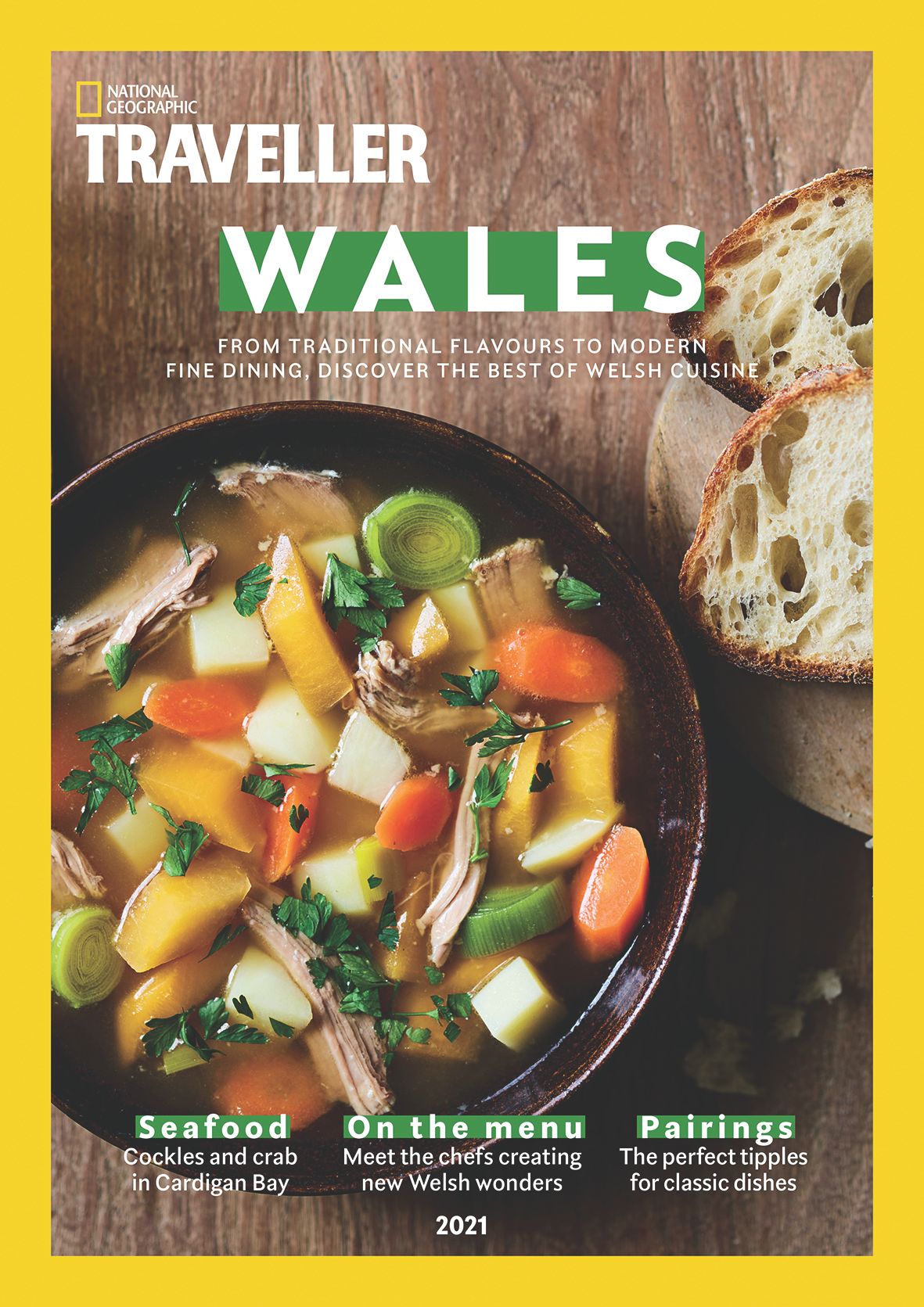 National Geographic Traveller to showcase Welsh food and drink