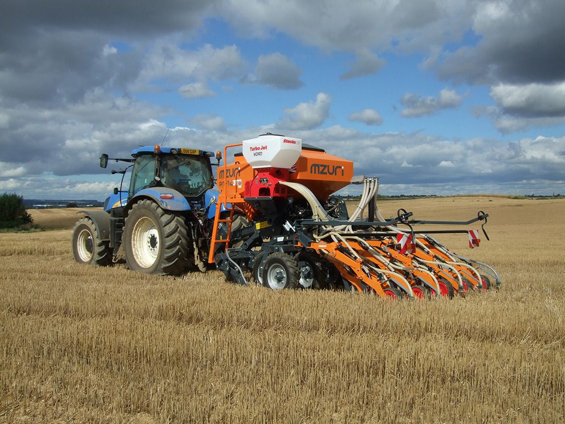 Video: This strip-till drill goes straight into stubble