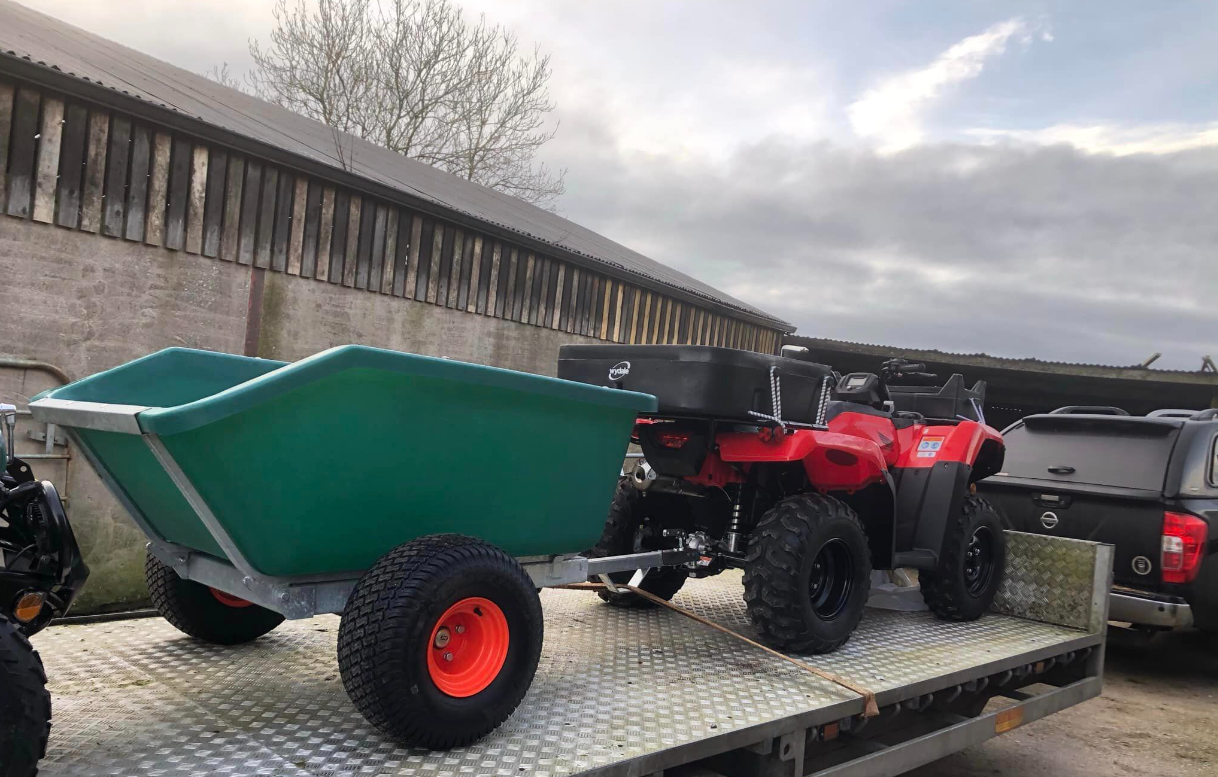 PSNI investigates connected thefts of quad, trailer and car in Co. Tyrone
