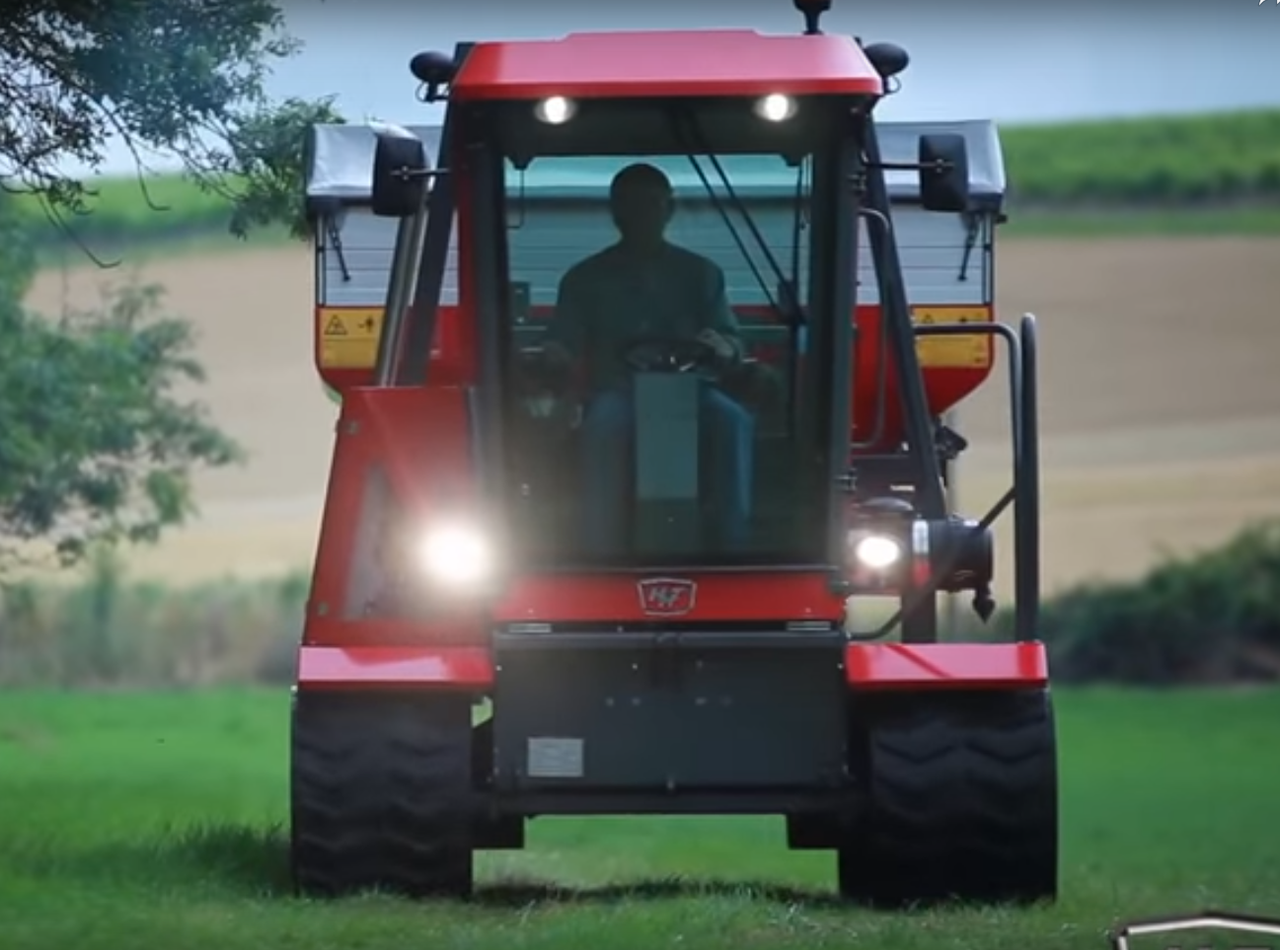Video: Is this the ultimate 'alternative tractor' for wet ground?