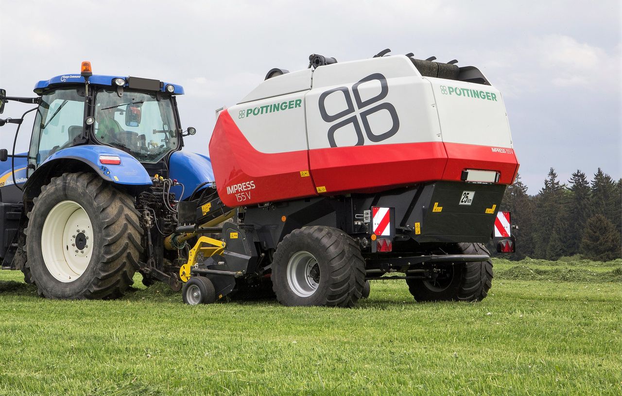 First Pottinger round baler lands in Ireland