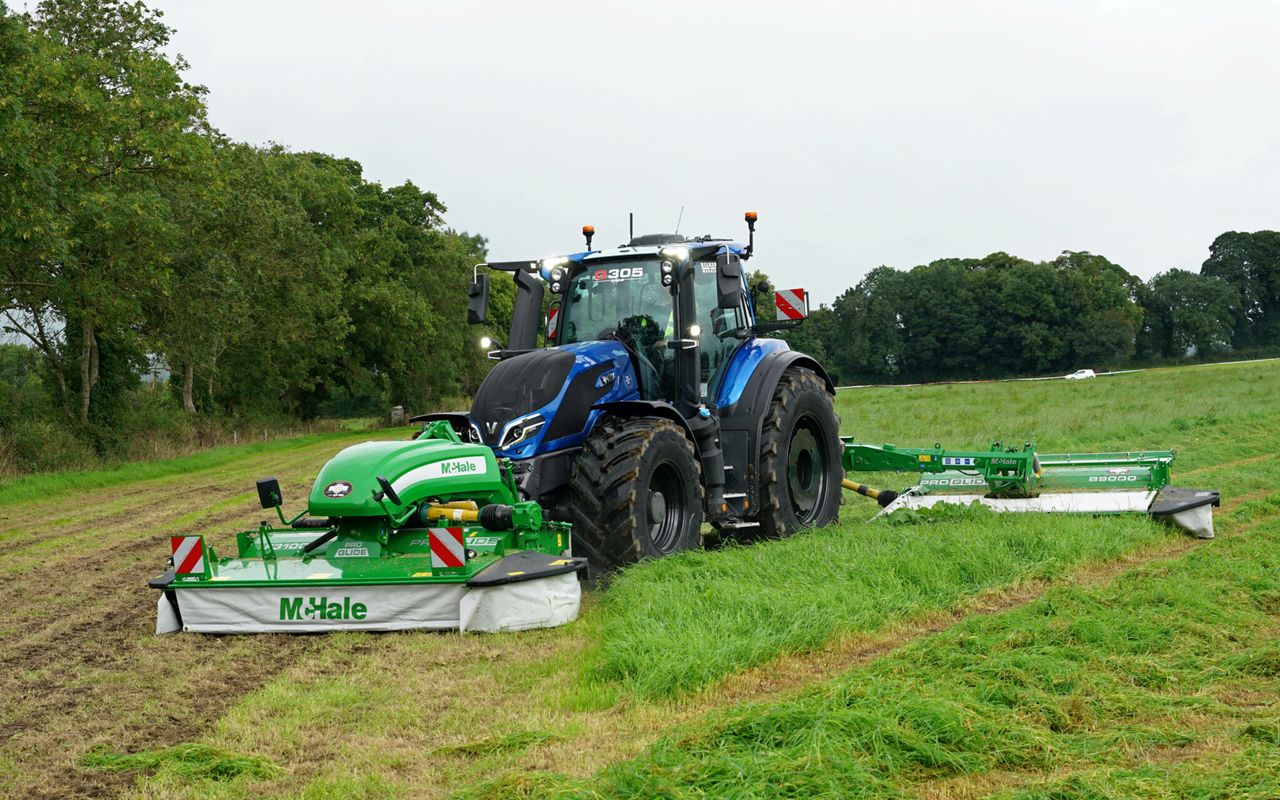 Valtra Q Series and McHale on display at demo day