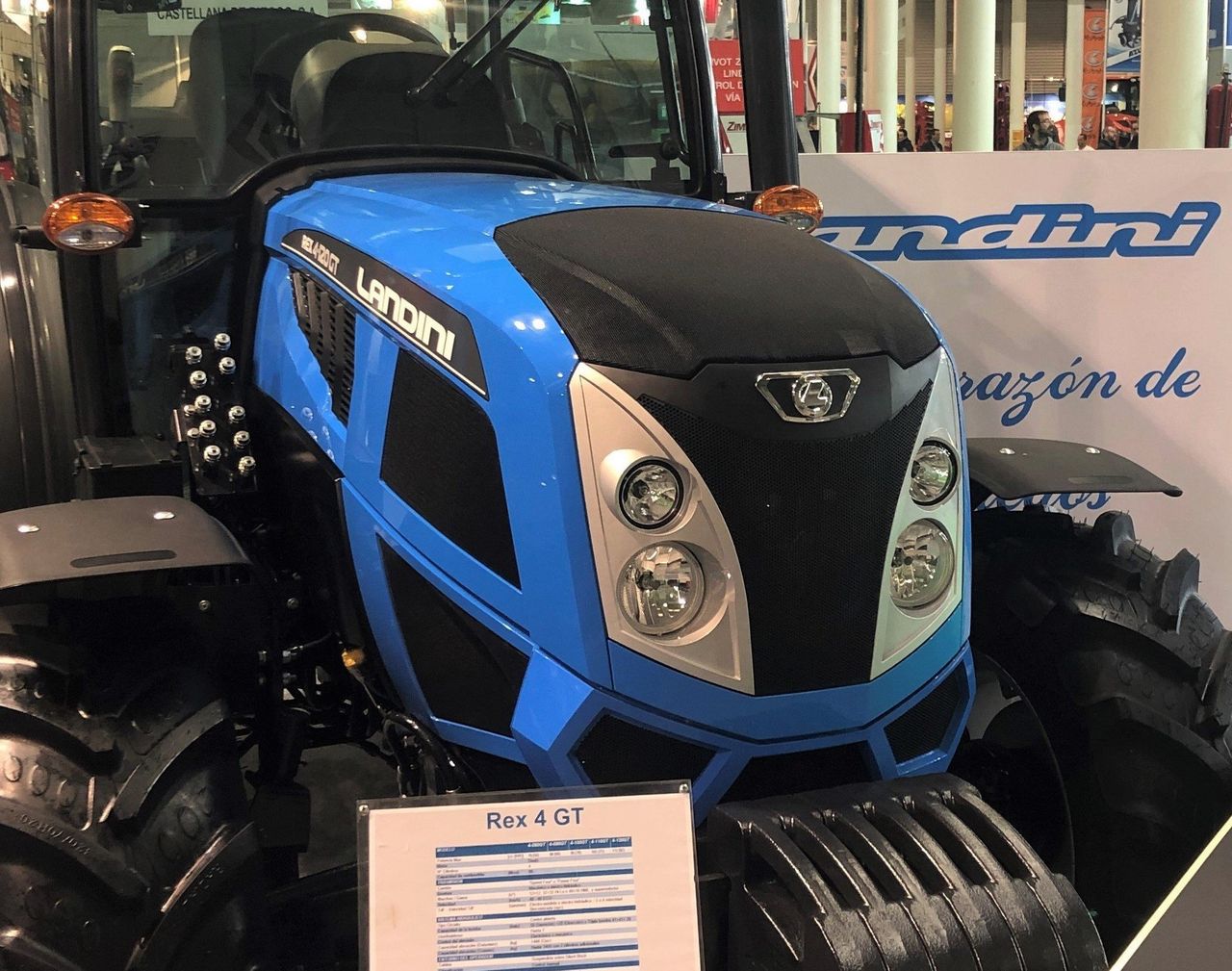 Landini ‘narrows the gap between a tractor and a normal road vehicle’