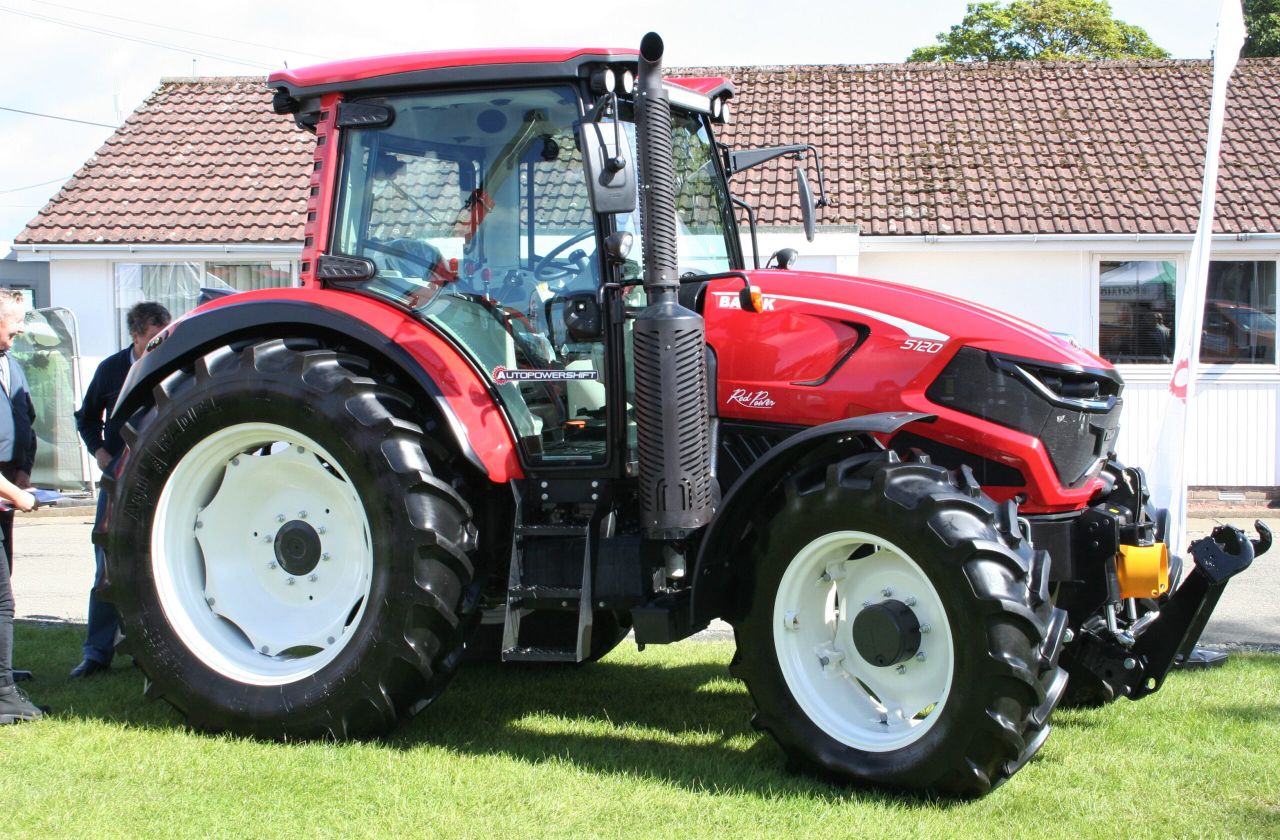 Edging closer: Turkish-built Basak tractors at Royal Highland Show