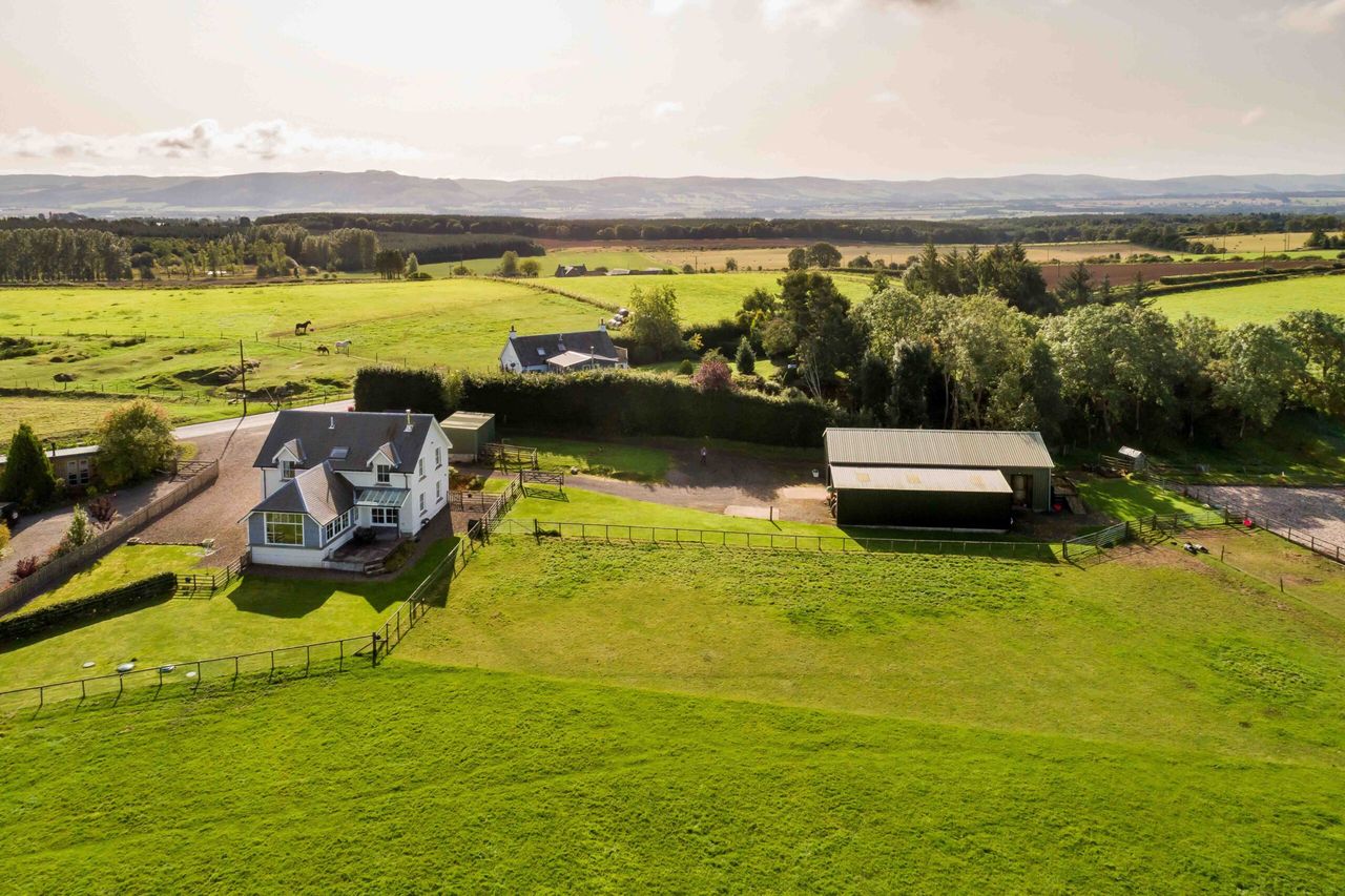 Residential holding on 6.83ac on offer with stables and riding arena