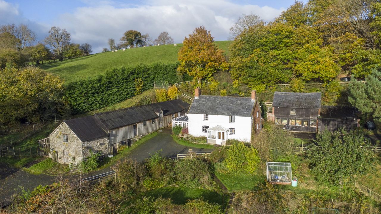 7ac Welsh site with outbuildings and agri land comes to the market
