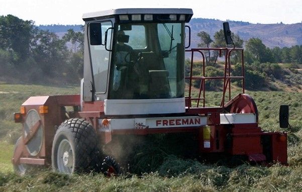 Have you ever seen a self-propelled 'small' square baler?
