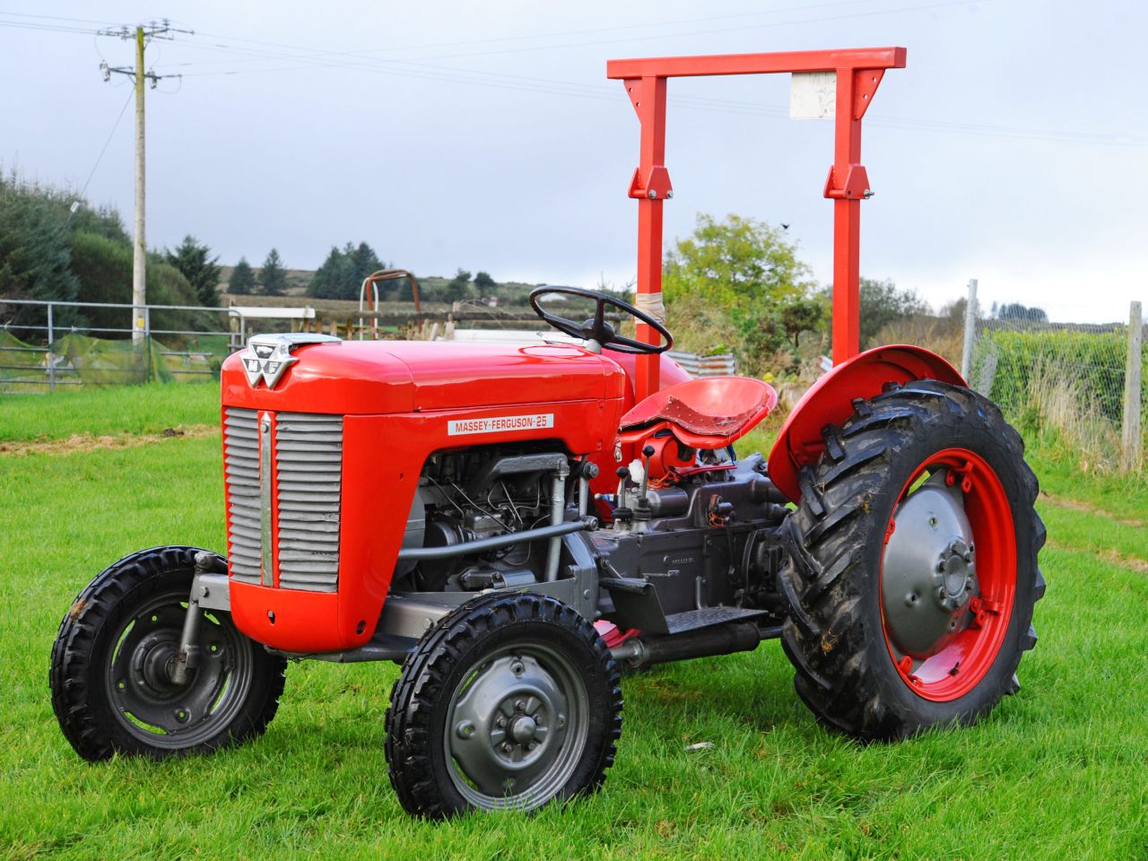 The tractor MF probably wants to forget