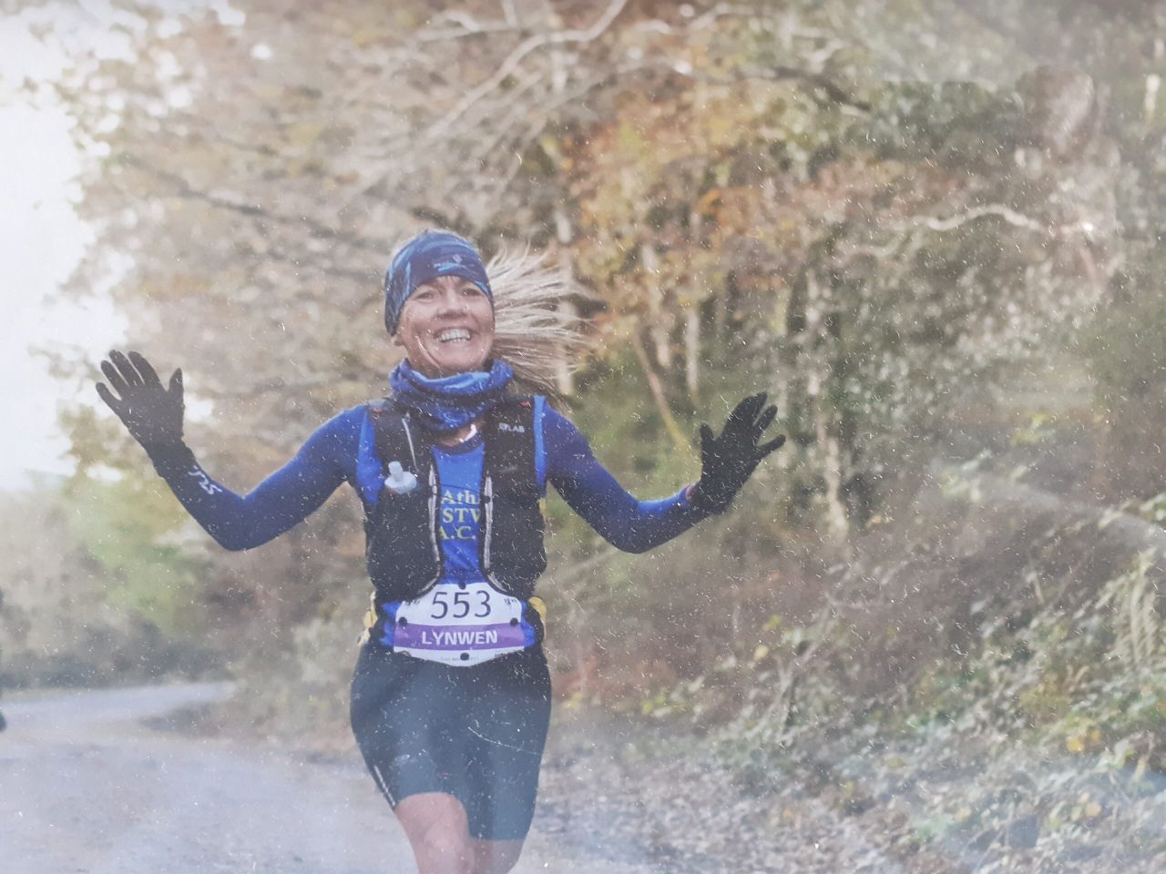 Lynwen goes the extra mile for charity run
