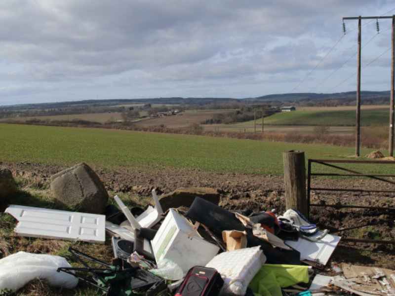 Worcestershire farms increasingly blighted by fly-tipping - NFU