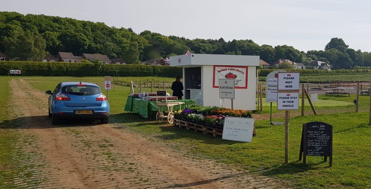 Fruit farm’s new drive-thru proves instant hit
