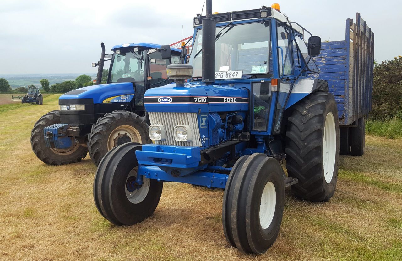Top ‘drawer’ tractors? Silage from the eras at ‘Mogeely’ day out