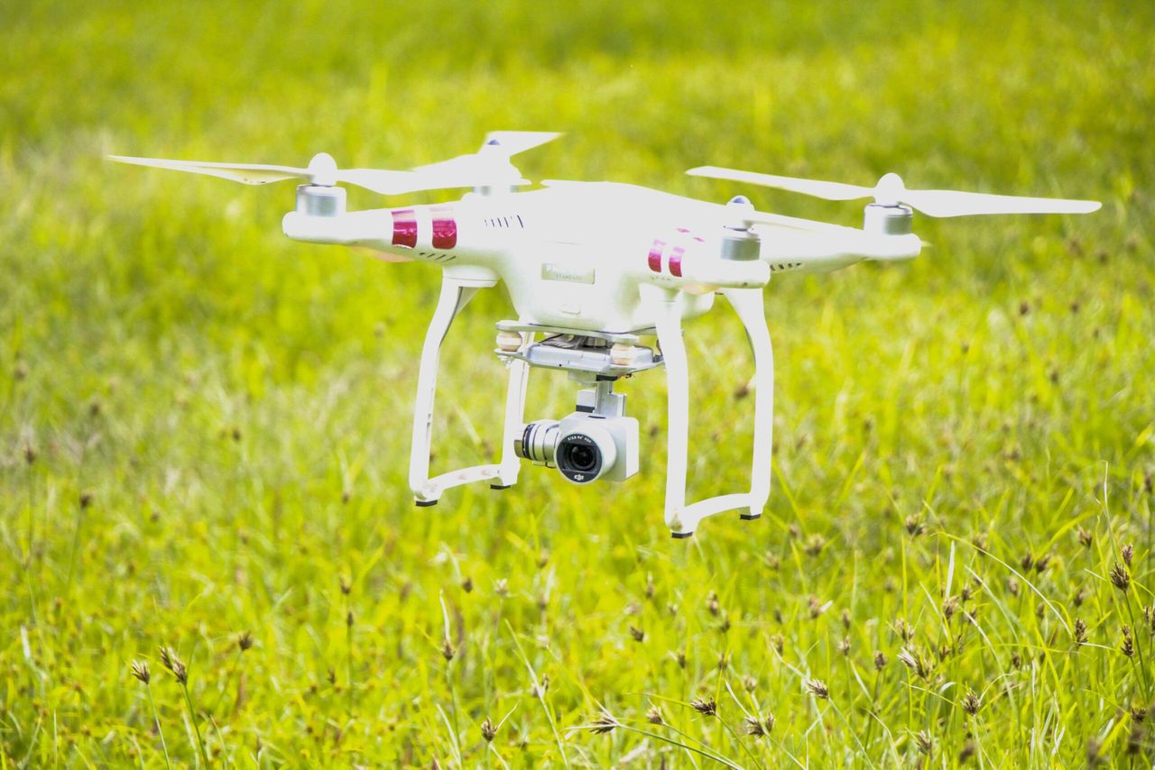 Checking and moving stock on the farm…with drones that bark
