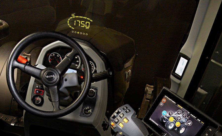 Belt up and strap in: Valtra gets a 'heads-up' display