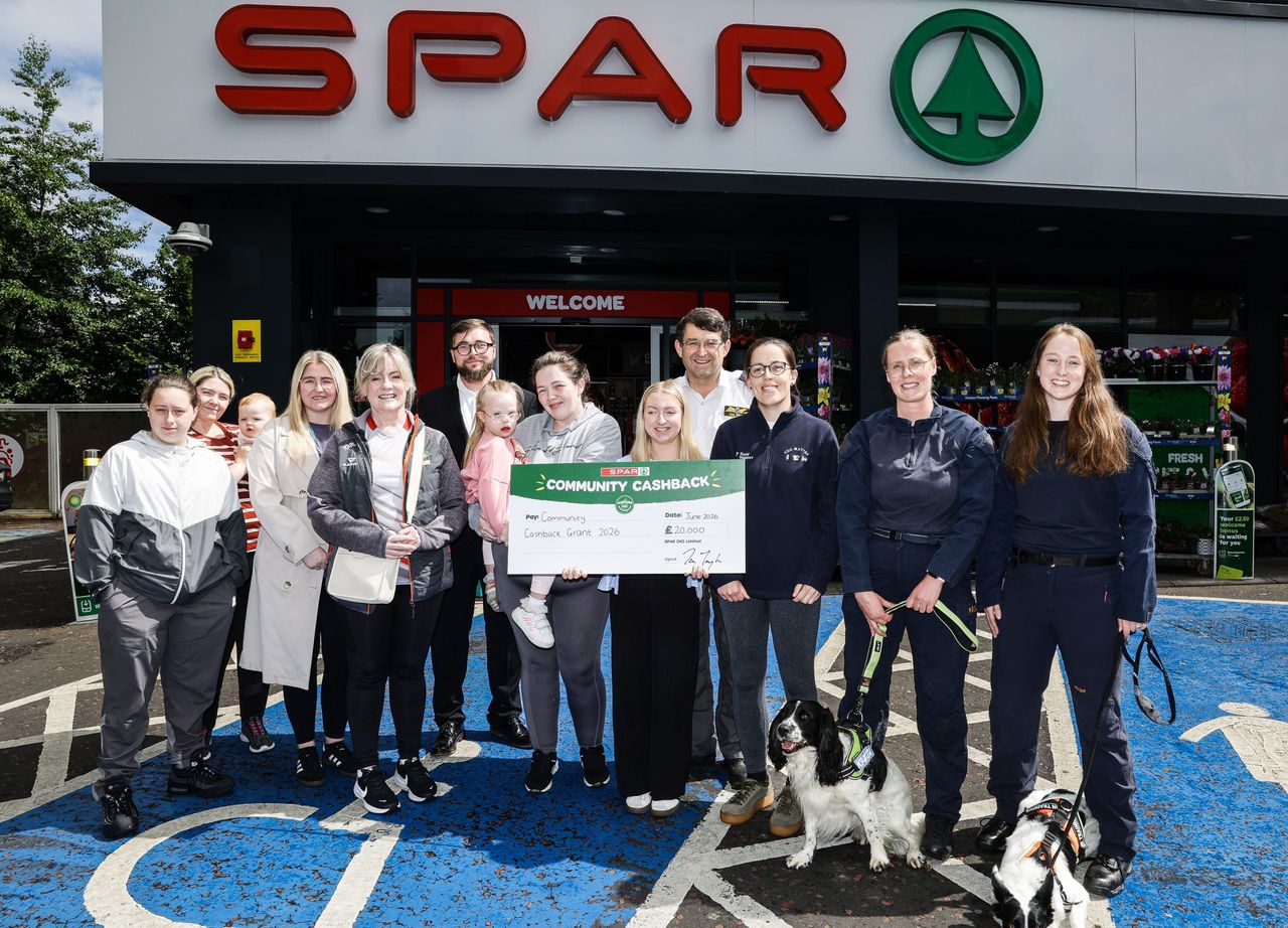 SPAR NI gives £10k to charity combating loneliness amongst older farmers