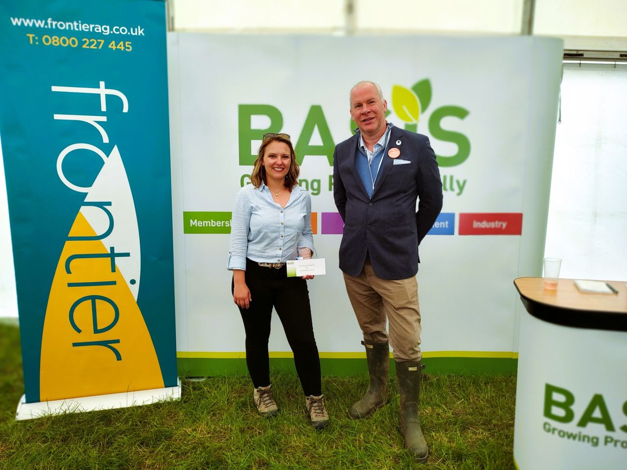 Horticultural agronomist wins BASIS Paul Singleton Award