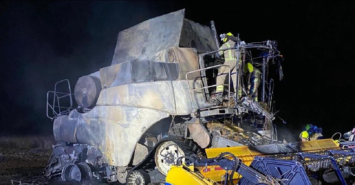Farmers urged to consider fire safety following 10ac blaze