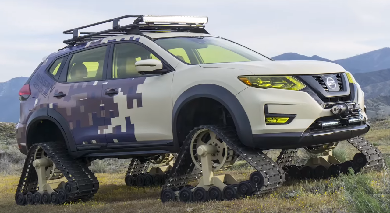 SUV on the right 'track': The ultimate farm run-about?