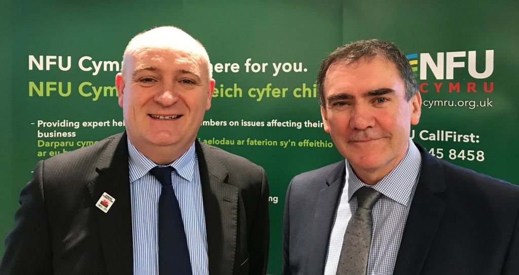 NFU Cymru Welsh Council re-elects president and deputy president