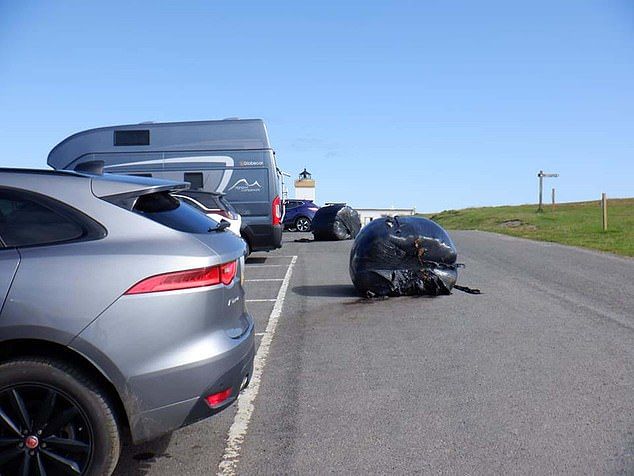 Farmer accused of dumping 'stinking' silage bales in row with holidaymakers