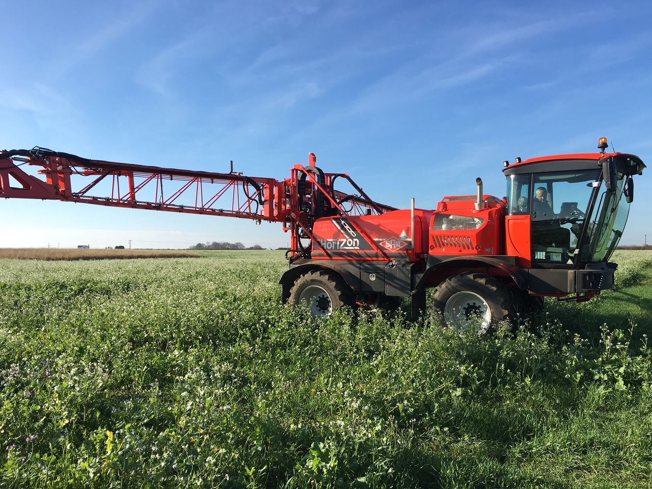 New 'intelligent tyres' from Continental fitted to a sprayer for the first time
