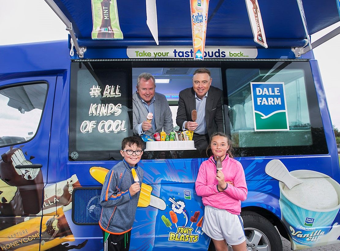 Sunny June saw ice cream sales soar for Dale Farm