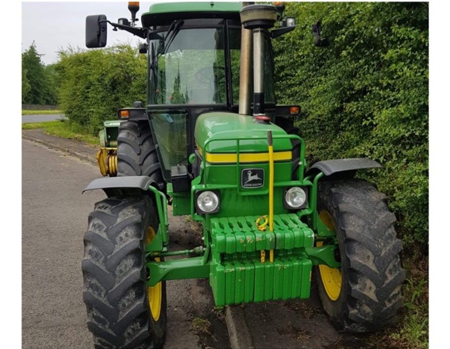 Un-‘covered’: Tractor and baler seized for no insurance