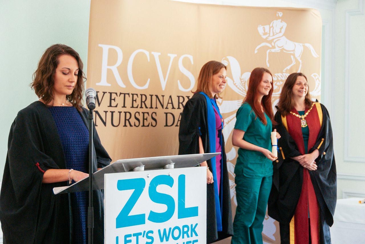 220 vet nurses welcomed to profession at London Zoo ceremonies