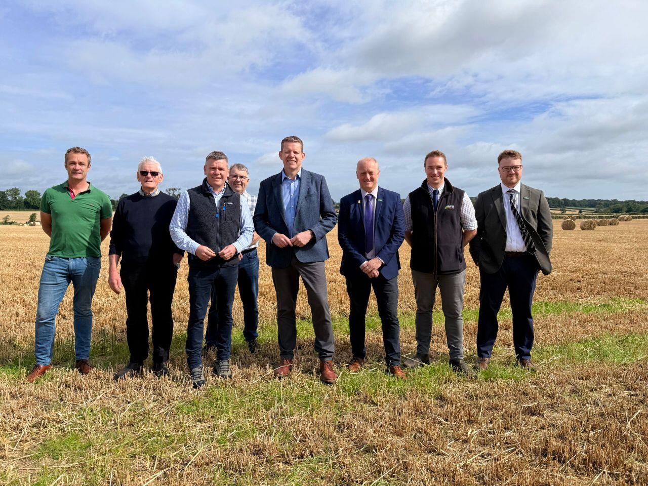 Welsh First Minister visits farm as part of NFU Cymru campaign