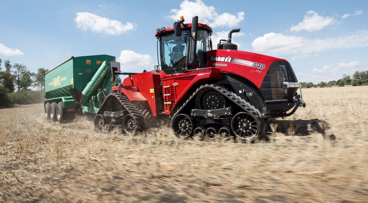The biggest CVT-equipped tractor in the world