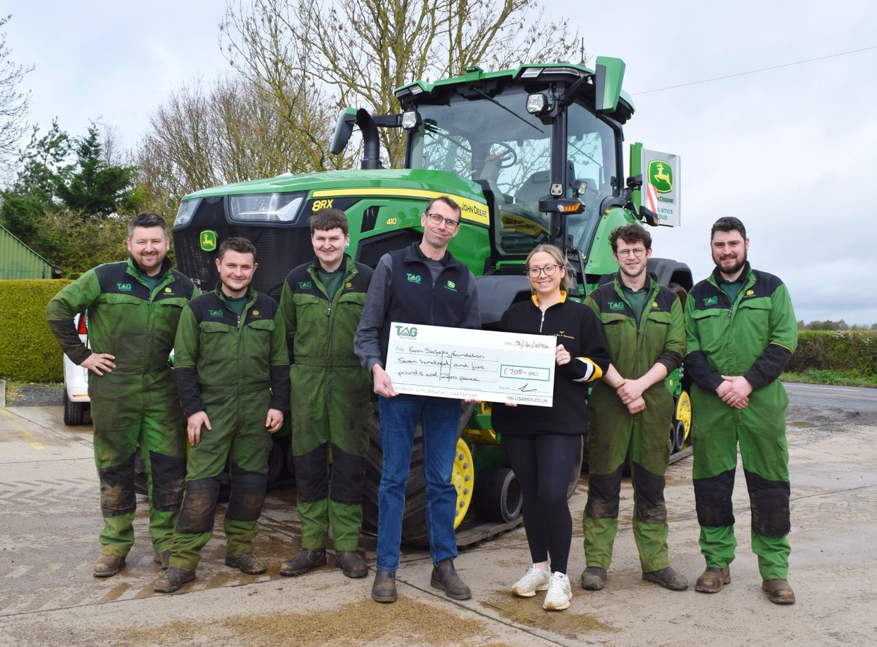 Tallis Amos Group raises money for farm safety
