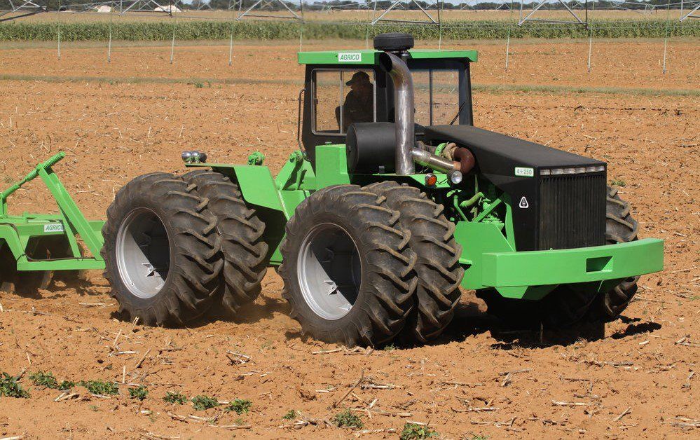 Production tops 600 tractors; but who or what is Agrico?