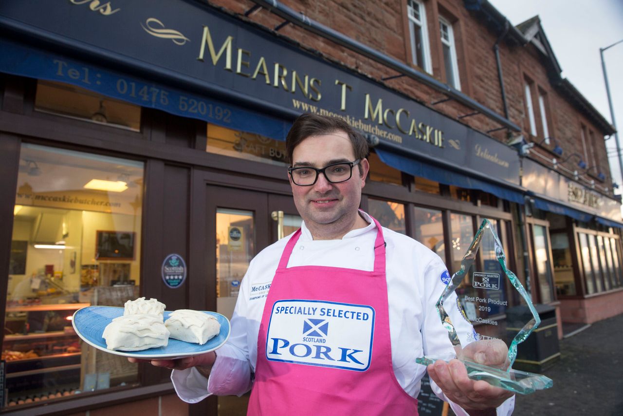 Tasty pastry takes top pork honours for Weymss Bay butcher
