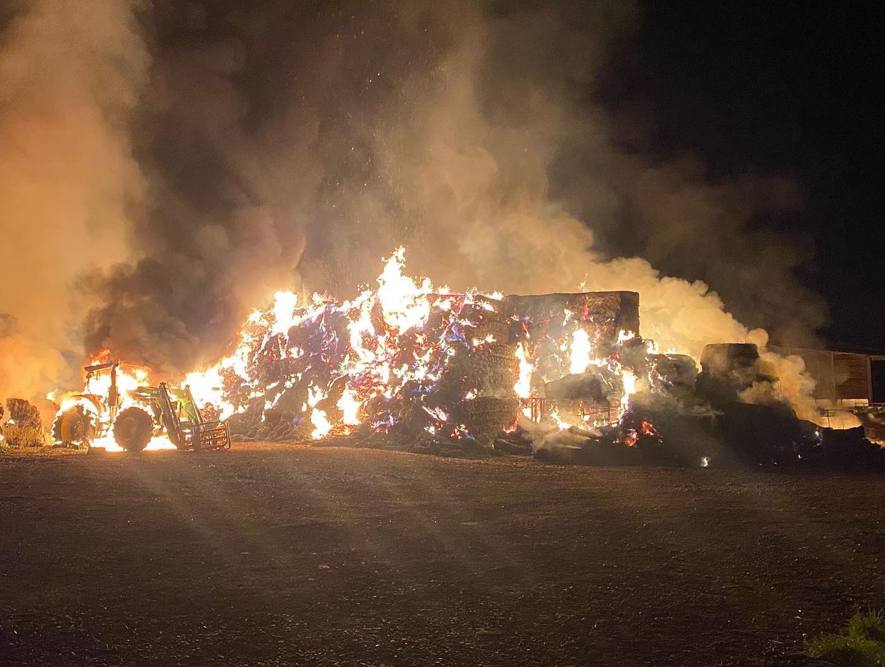 Brothers describe Fulready farm fire as 'frightening mess'