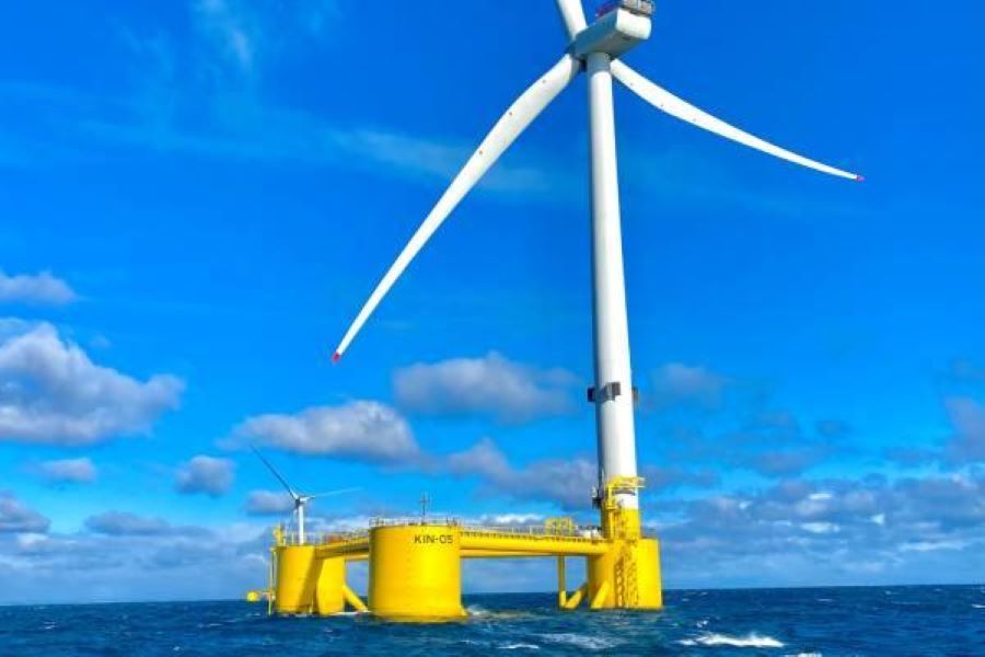 First floating windfarm in Wales approved